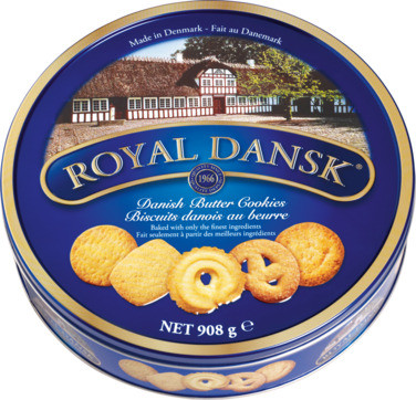 Butter Cookies 908g Royal Dansk