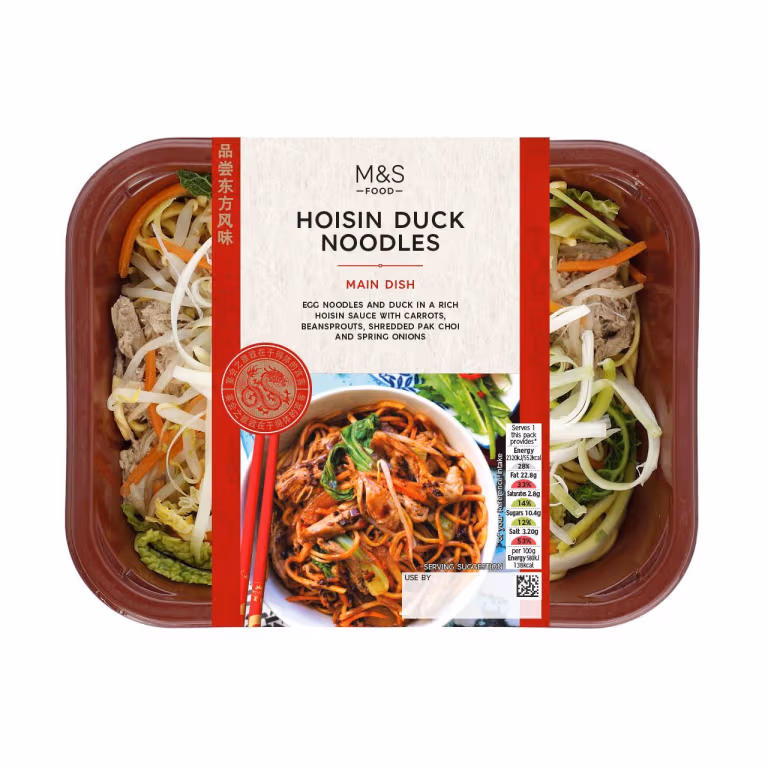M&S Hoisin Duck Noodles