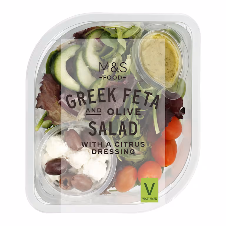 M&S Feta and Olive Salad