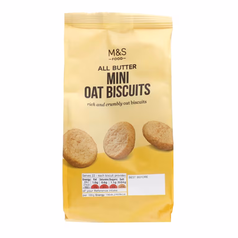 M&S All Butter Mini Oat Biscuits