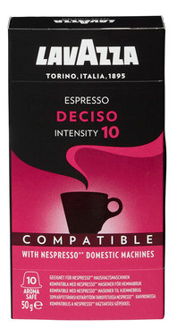 Kaffekapsler Deciso 50g Lavazza