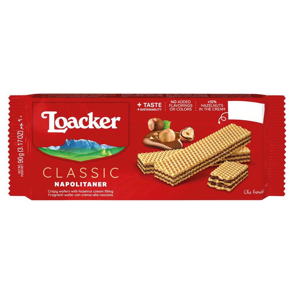 Loacker Napolitaner Wafer 90G