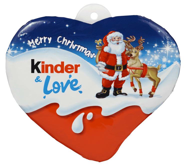 Kinder&Love Jul Sjokoladehjerte 37g Ferrero