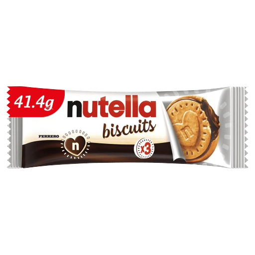 NUTELLA® Biscuits Pack 41.4g - 3 biscuits