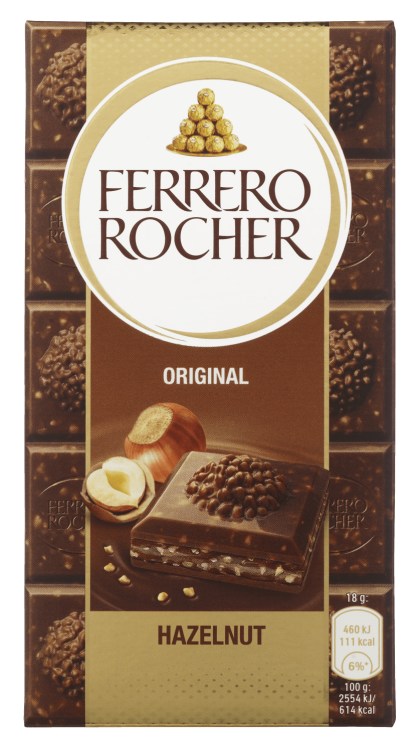 Ferrero Rocher Tablet Melkesjokolade 90g