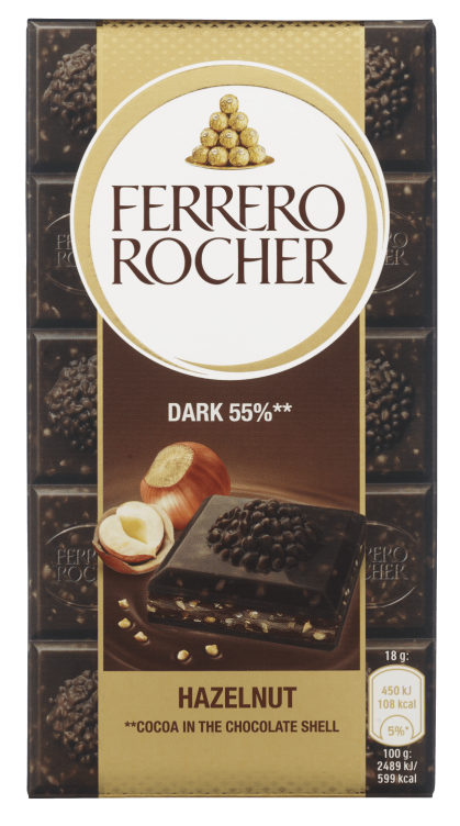 Ferrero Rocher Tablet Dark 90g