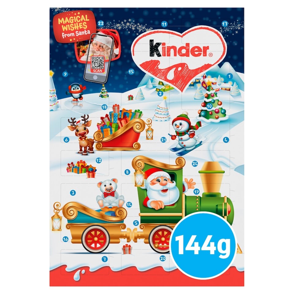 Kinder Chocolate Advent Calendar 144G