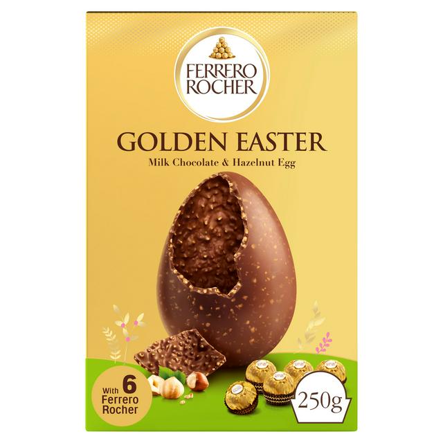 Ferrero Large Milk Rocher Golden Easter Egg 250g