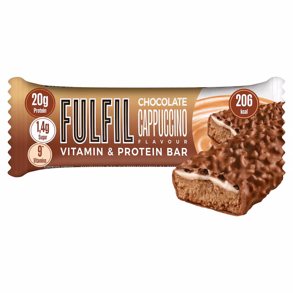 Fulfil Chocolate Cappuccino Vitamin & Protein Bar 55g