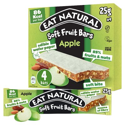 Eat Natural Soft Apple Fruit & Nut Snack Bars Multipack