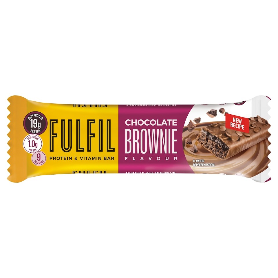 Fulfil Chocolate Brownie Protein & Vitamin Bar 55g