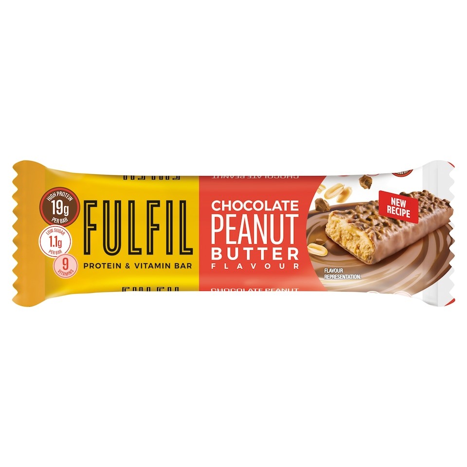 Fulfil Chocolate Peanut Butter Protein & Vitamin Bar 55g