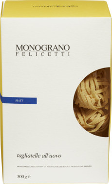 Tagliatelle med Egg Økologisk Monograno Felicetti 500g