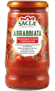 Arabbiata Cherry Tomat Sauce 350g Sacla
