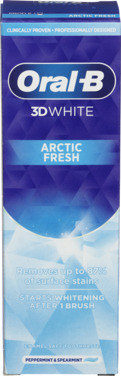 Tannkrem 3D White Arctic Fresh 75ml Oral-B