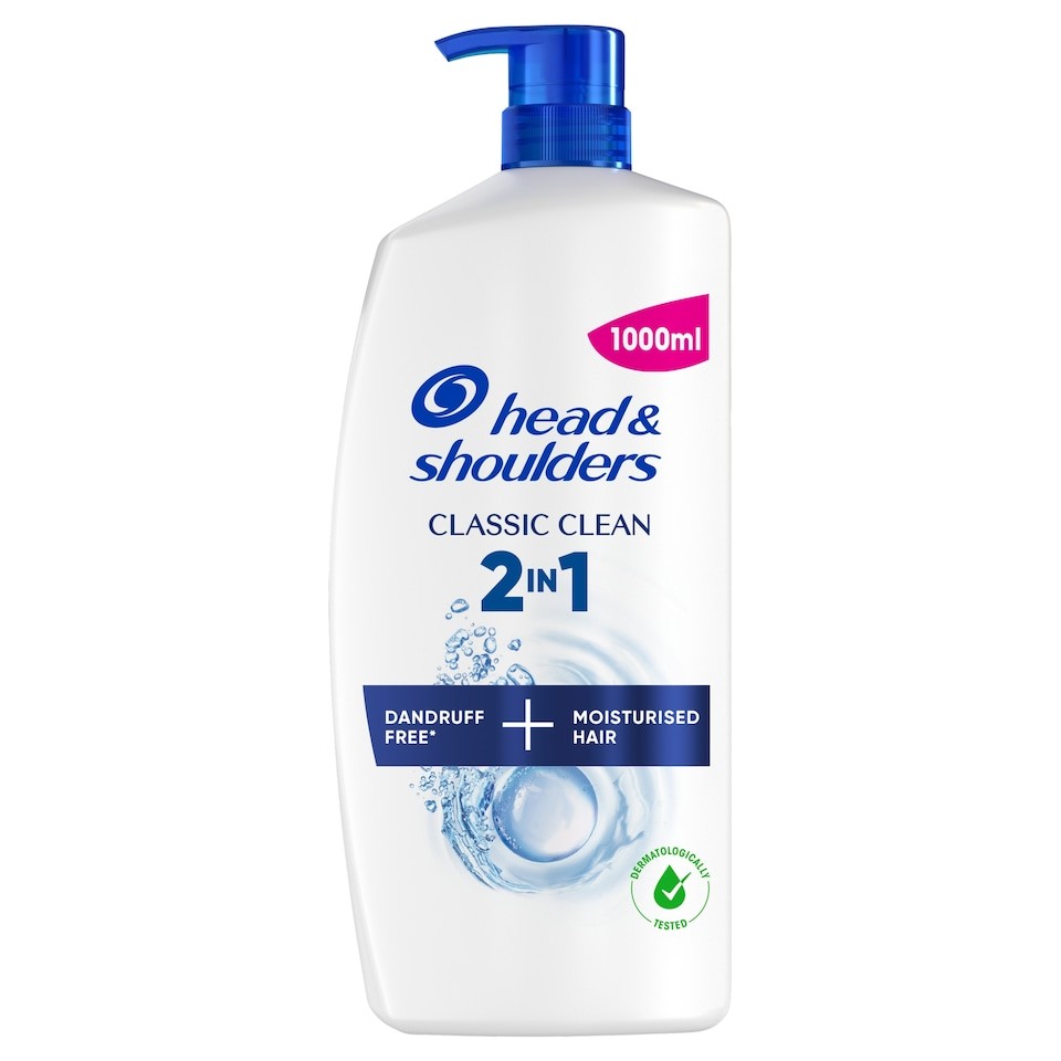 Head & Shoulders 2 In 1 Classic Clean Shampoo 1L