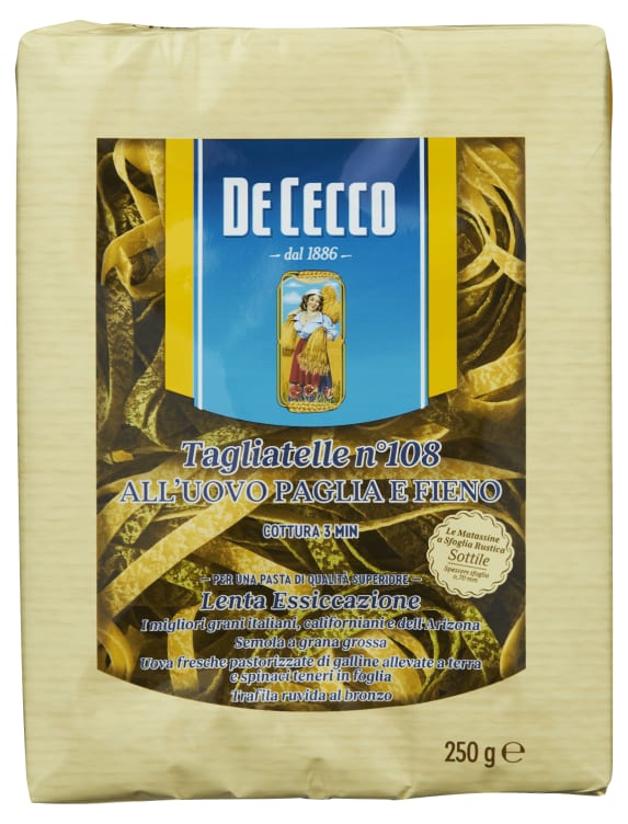 Tagliatelle To-Farget 250g De Cecco
