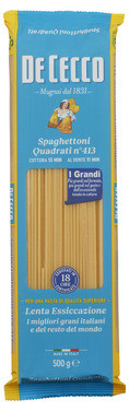 Spaghetti Firkantet 500g De Cecco