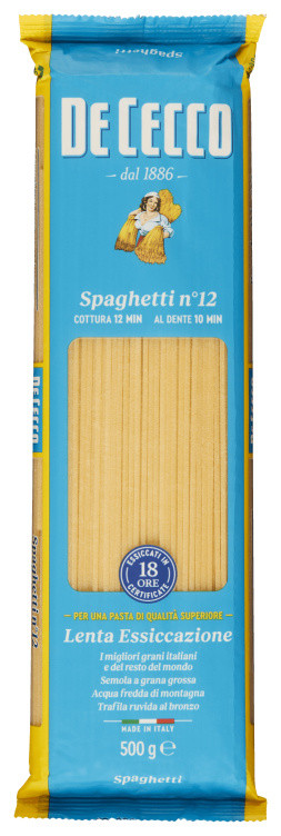 Spaghetti 500g De Cecco