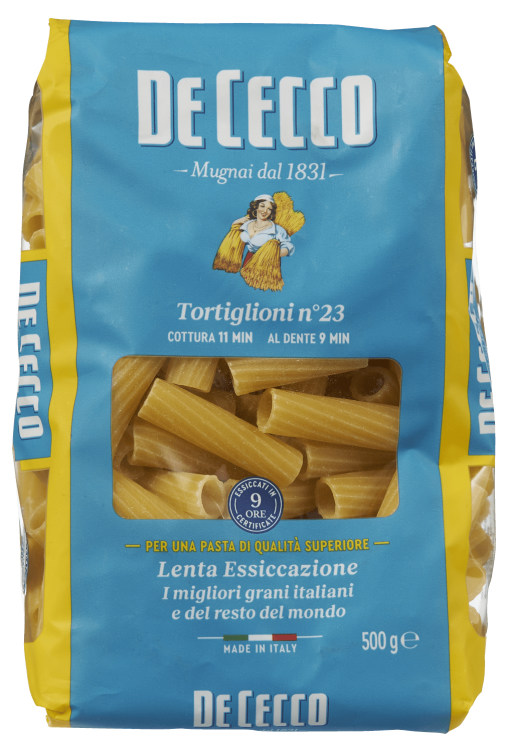 Tortiglioni 500g De Cecco