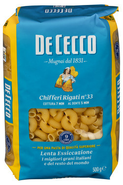 Chifferi Rigati 500g De Cecco
