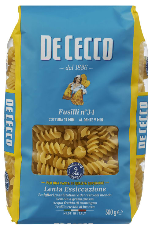 Fusilli 500g De Cecco