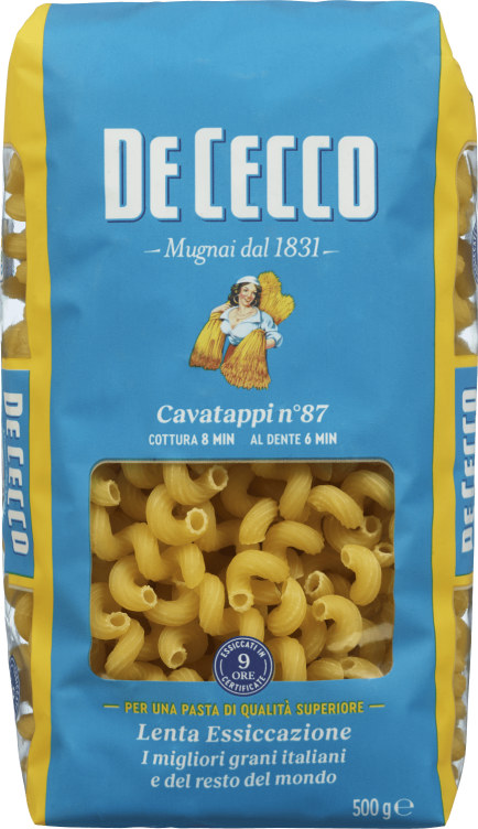 Pasta Cavatappi 500g De Cecco