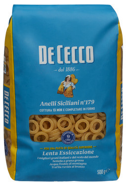 Anelli Siciliani Pastaringer 500g De Cecco