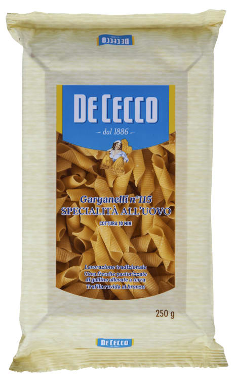 Garganelli Eggpasta 250g De Cecco
