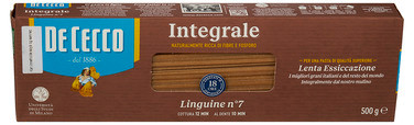 Linguine Fullkorn 500g De Cecco
