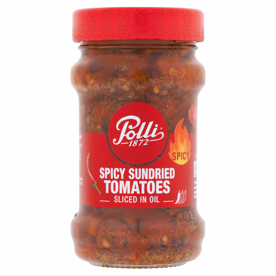 Polli Spicy Sundried Tomatoes 190g