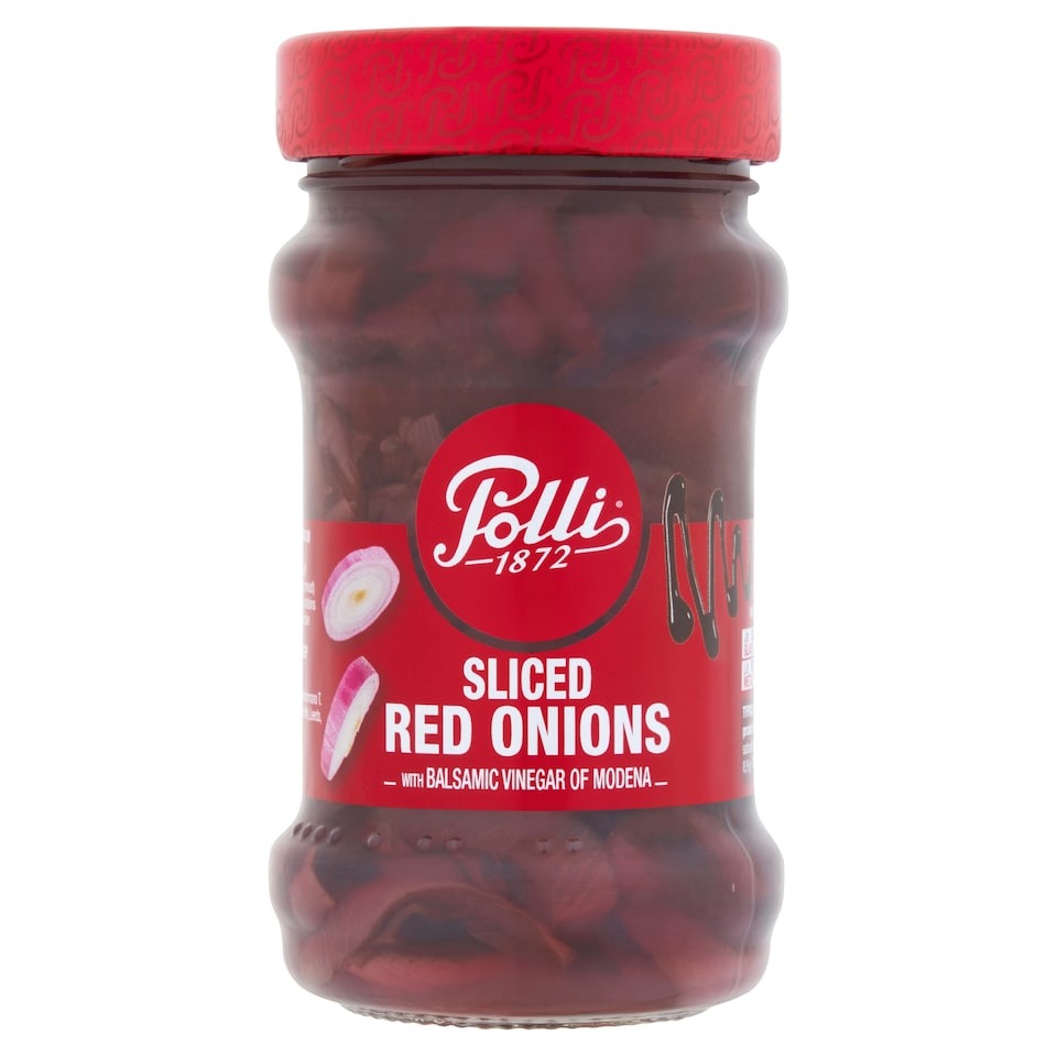 Polli Pickled Red Onion in Balsamic Vinegar 190g