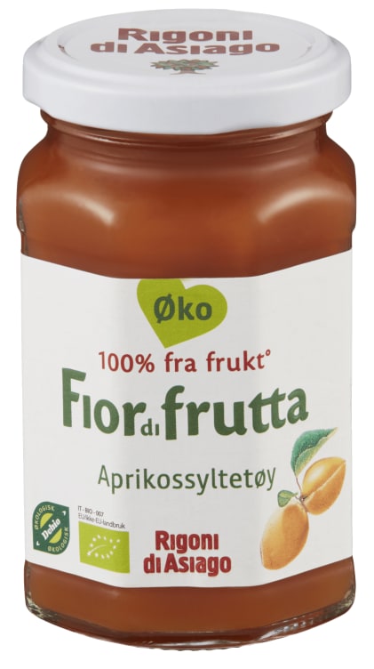Aprikosmarmelade Økologisk 250g Rigoni Di Asiago