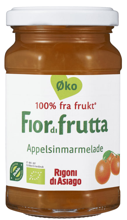 Appelsinmarmelade Økologisk 260g Rigoni Di Asiago