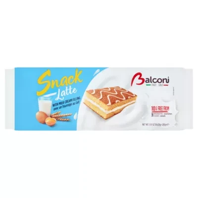 Balconi Snack Latte Milk Cream Filling 10 x 28g (280g)