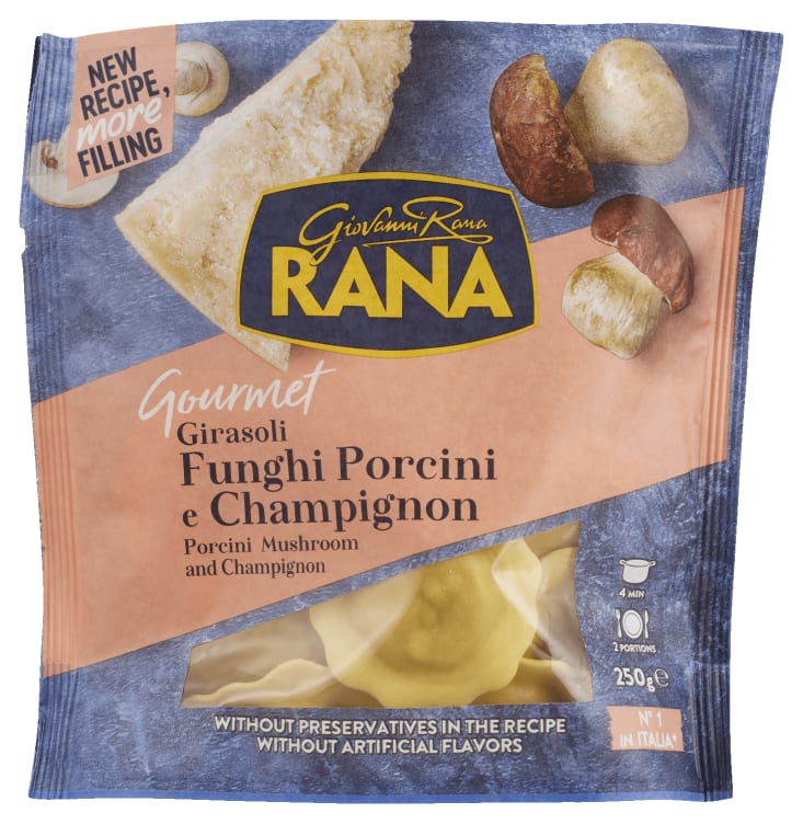 Ravioli Steinsopp 250g Rana