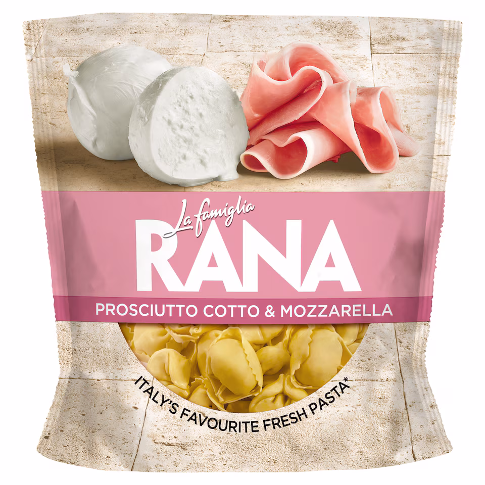 La Famiglia Rana Prosciutto & Mozzarella Tortelloni 250G