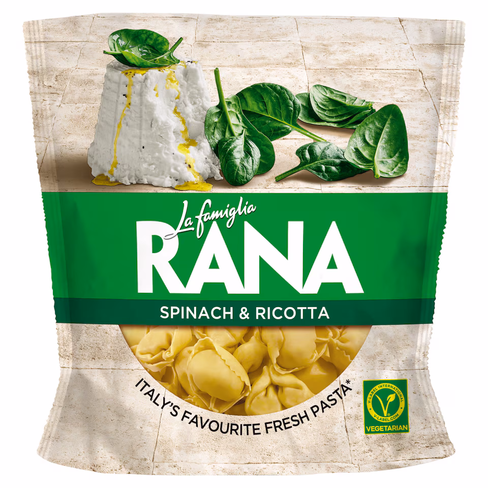 La Famiglia Rana Fresh Tortelloni - Spinach & Ricotta 250g