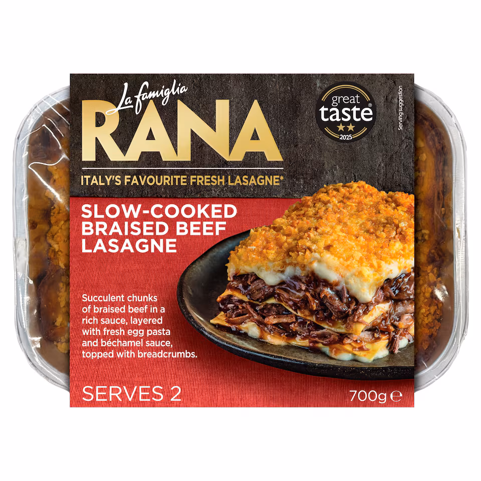 La Famiglia Rana Slow Cooked Braised Beef Lasagne 700g