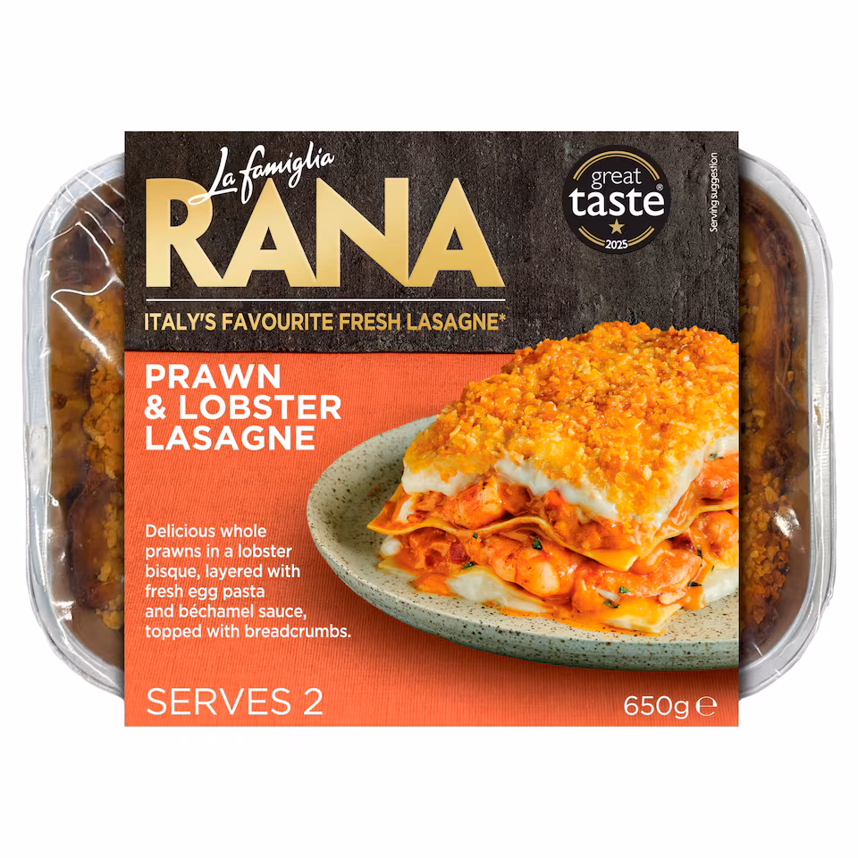 La Famiglia Rana Prawn & Lobster Lasagne 650g