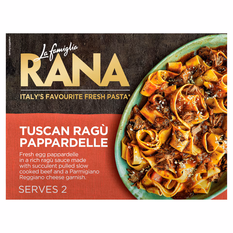 La Famiglia Rana Tuscan Ragu Pappardelle 814g