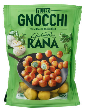 Rana Potetgnocchi Fylt med Spinat og Mozzarella Ost