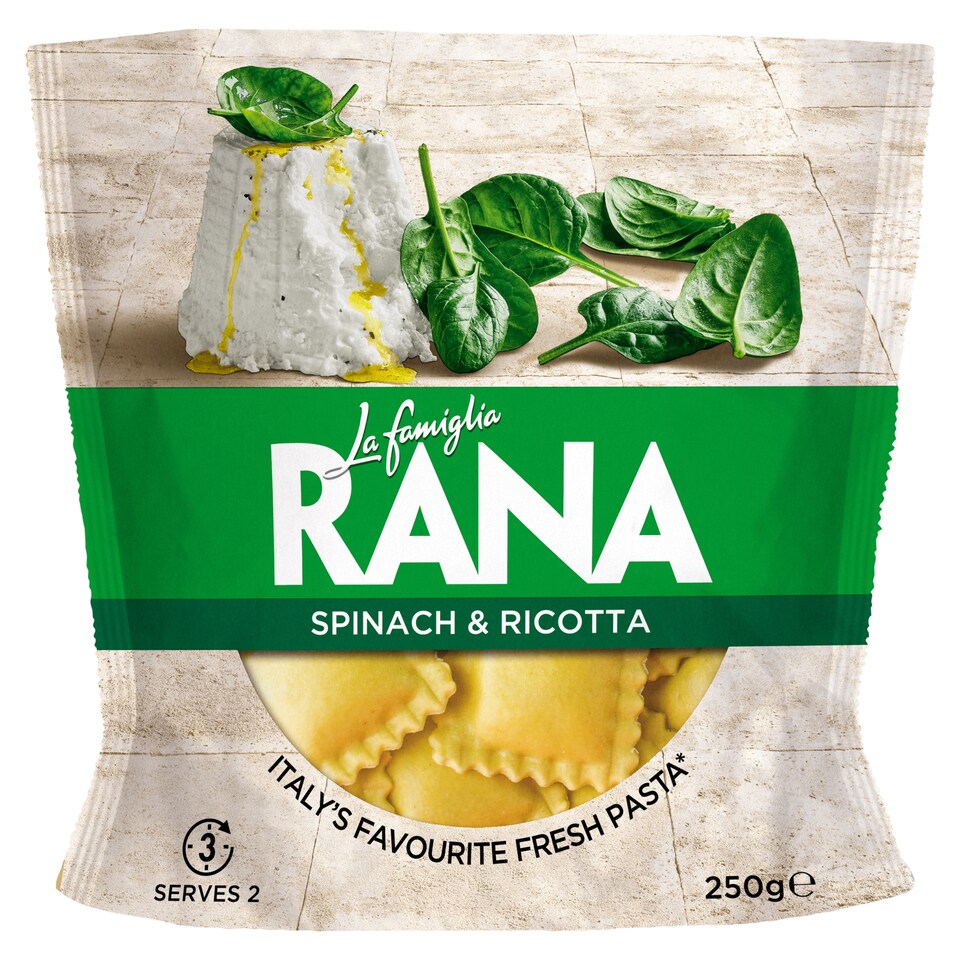 La Famiglia Rana Spinach & Ricotta Ravioli 250g