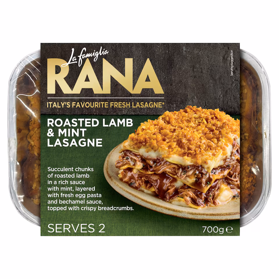 La Famiglia Rana Roasted Lamb & Mint Lasagne 700g
