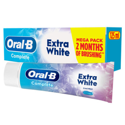 Oral-B Complete Extra White Toothpaste 125ml