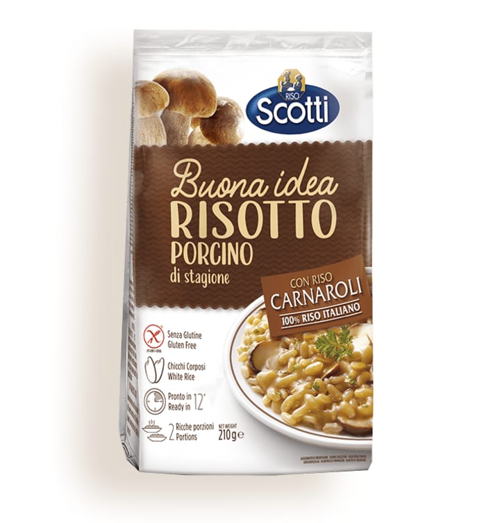 Risottoris m/Sopp 210g Riso Scotti