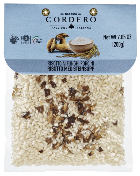 Risotto m/Steinsopp 200g Cordero