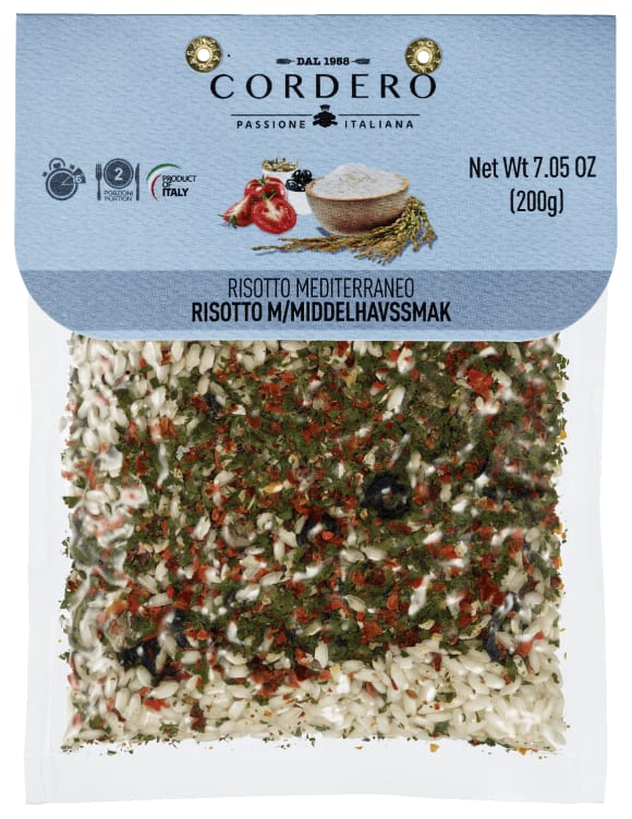 Risotto m/Middelhavssmak 200g Cordero