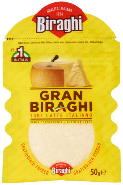 Gran Biraghi Fersk Revet 50g Oc