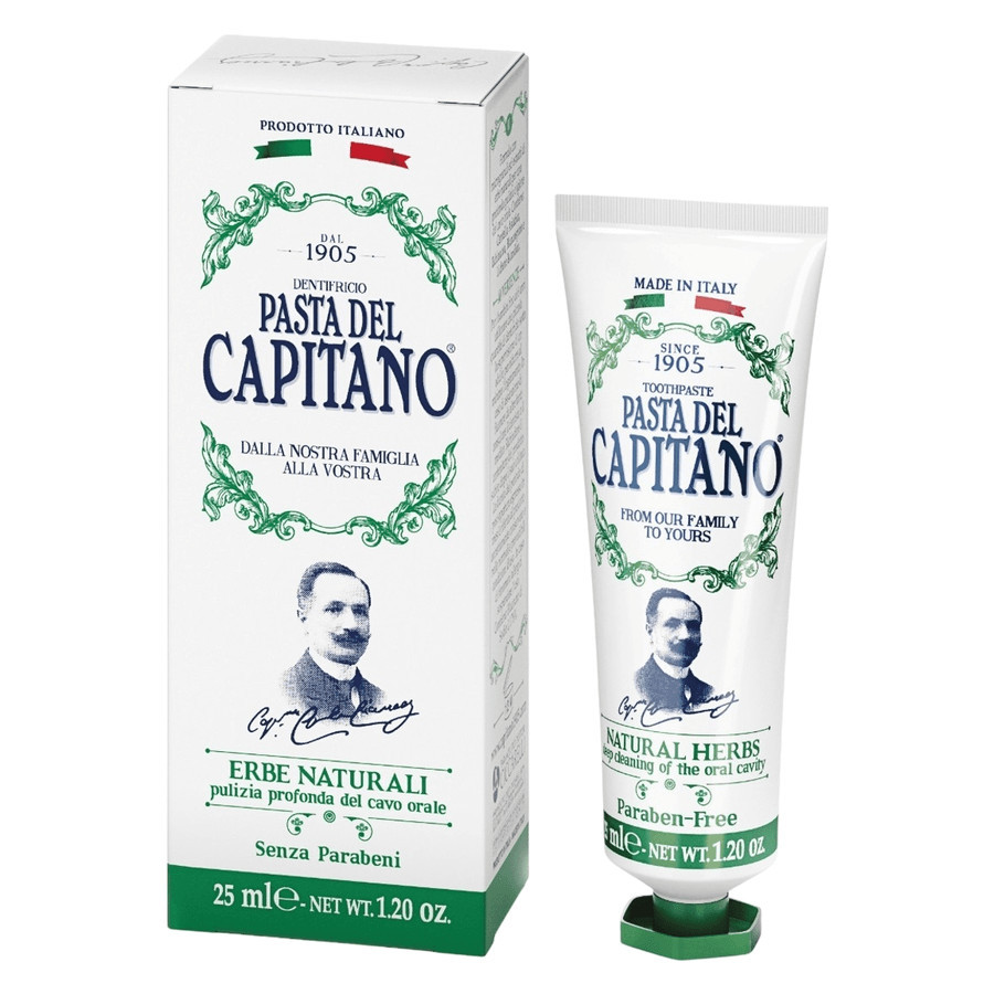 Pasta Del Capitano Natural Herbs toothpaste 25ml